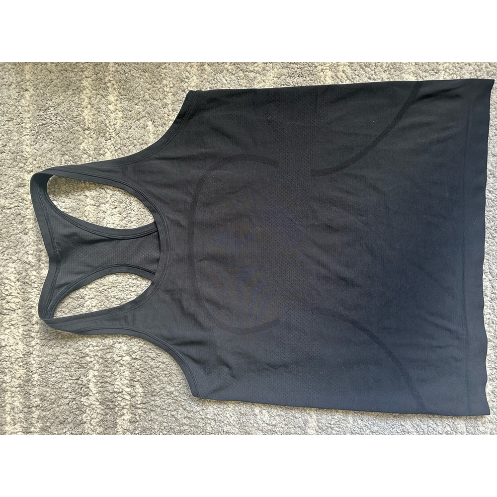 Women's Lululemon Tank Top Racerback Black size 12